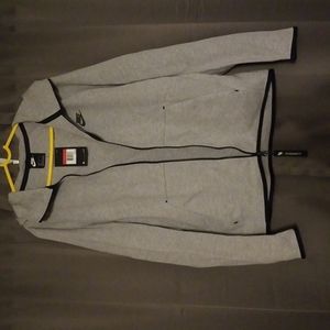 NIKE DOUBLE ZIPPER HOODED SWEAT JACKET